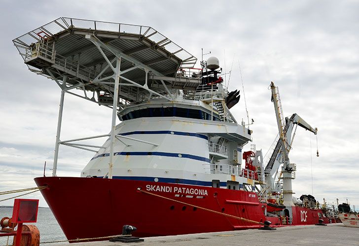 Operativo rescate: cómo funciona el buque “Skandi Patagonia”
