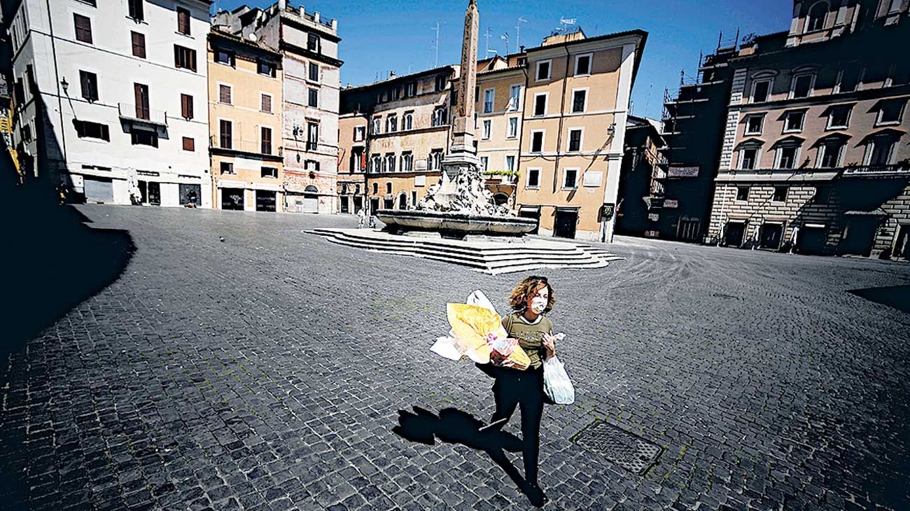 "Vamos a ganar esta lucha", dice el presidente Mattarella