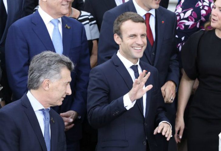 Macri se reúne con Macron tras reprogramar su agenda