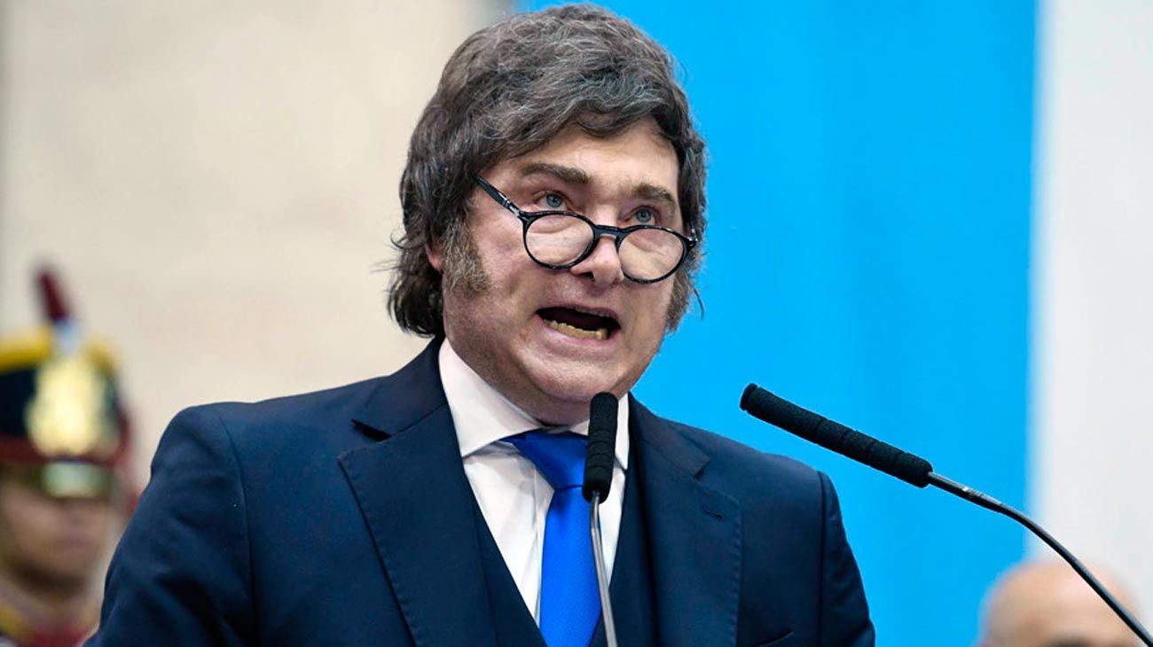 Javier Milei: "Es de esperar que la guerra tenga un corto alcance"