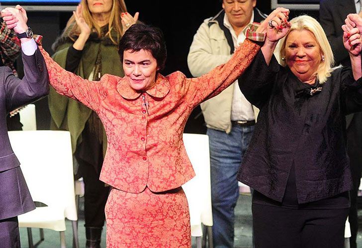 Carrió: "Festejé el triunfo de Macri"