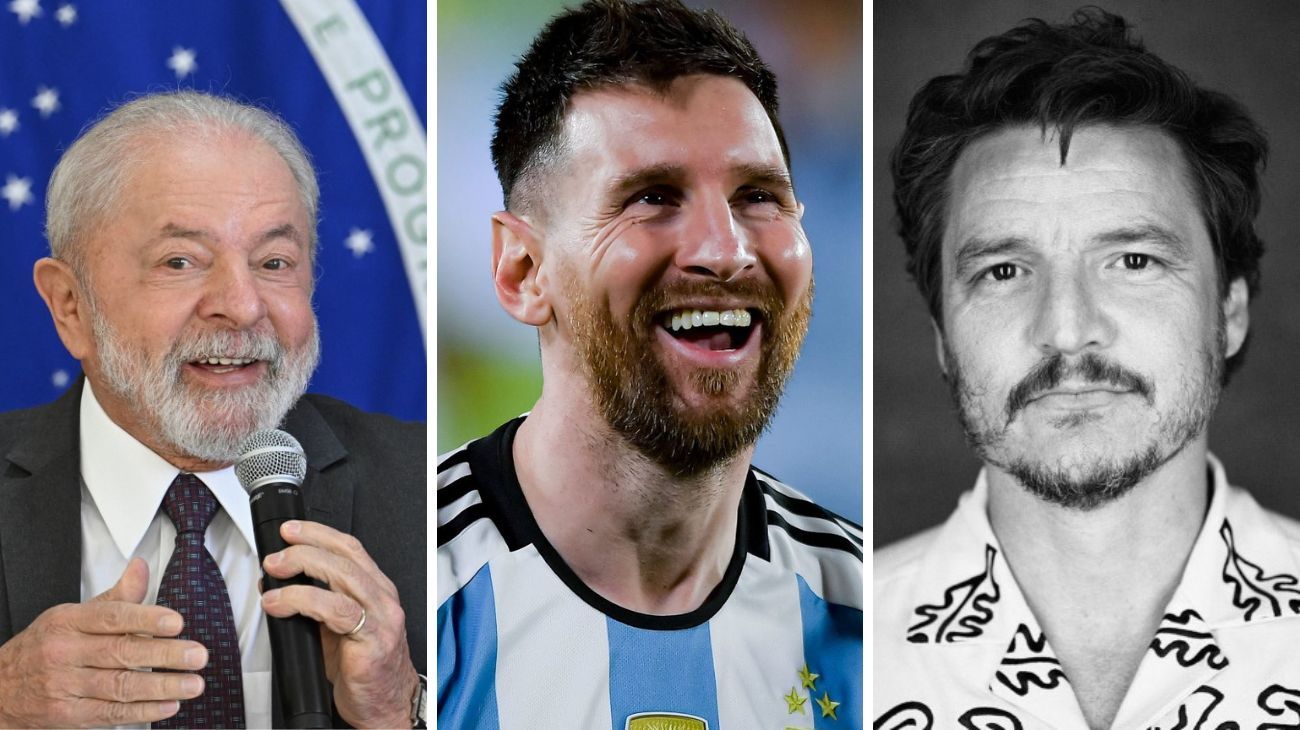 Messi, Lula y Pedro Pascal, los latinoamericanos más influyentes de 2023 según la revista Time
