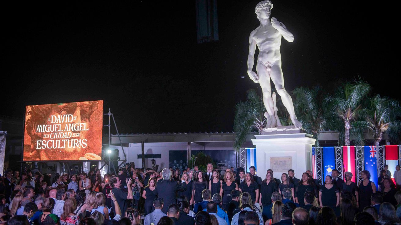 El "David" de Miguel Ángel brilla en Resistencia