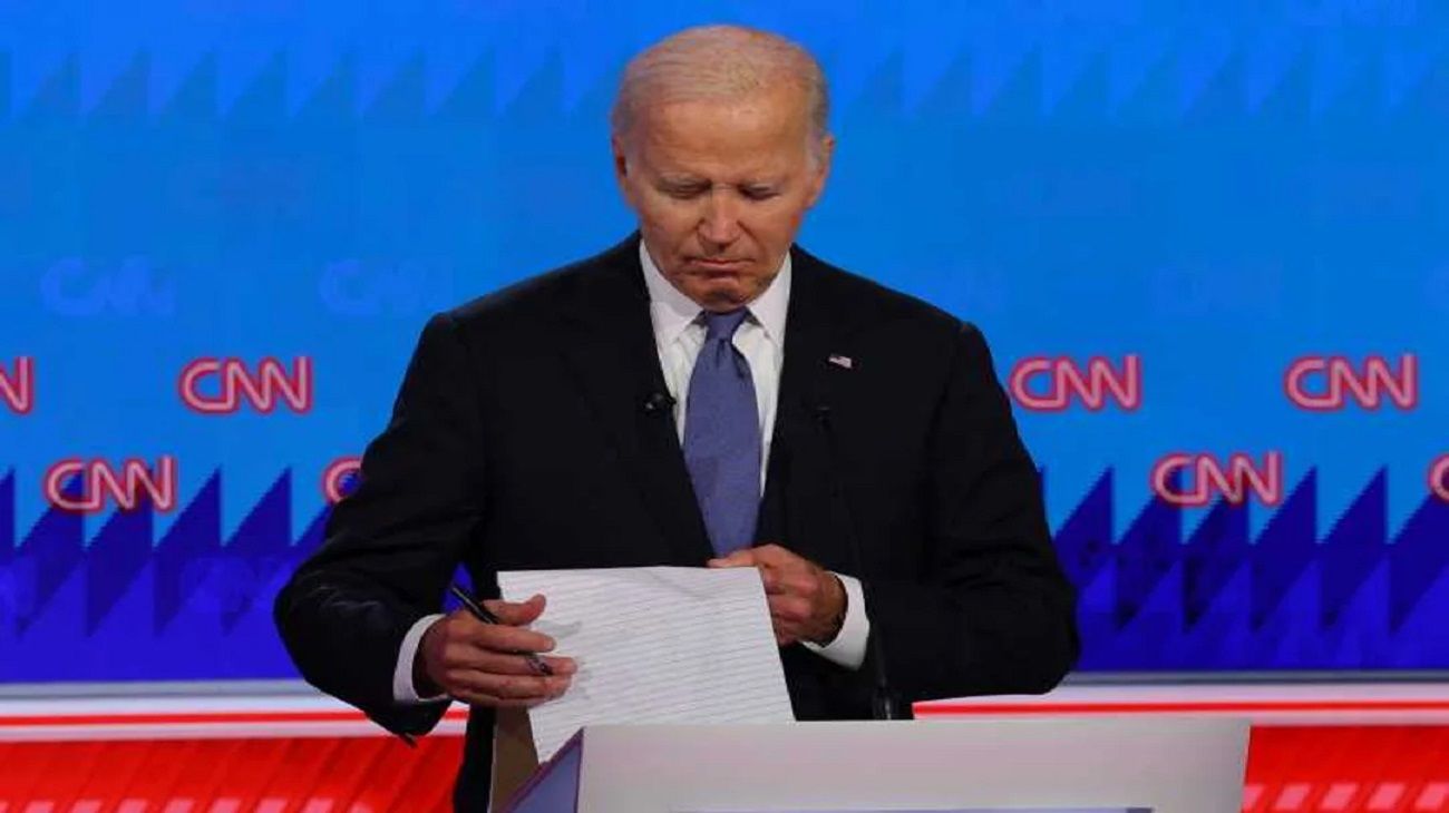 Joe Biden anunció la baja de su candidatura: “Los demócratas se sacaron un problema de encima”