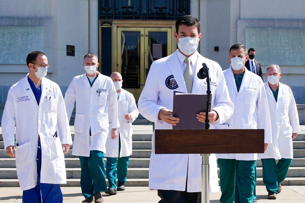Más de US$ 138 mil costaron los tres días de internación de Trump por coronavirus