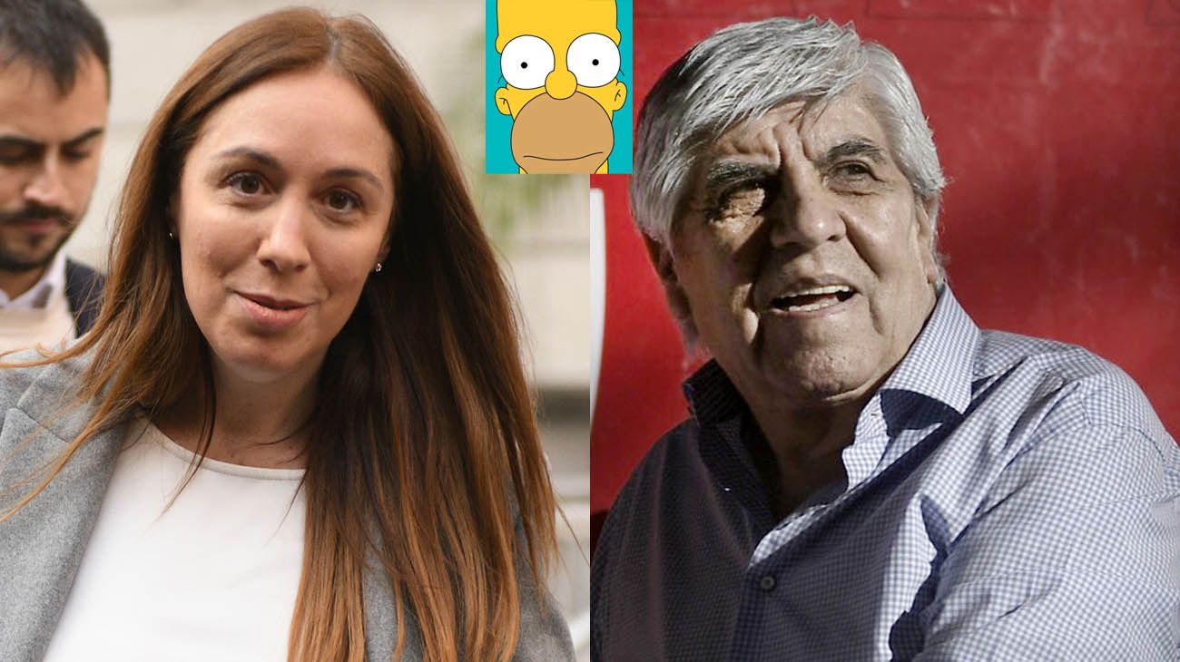 Vidal comparó a Moyano con Los Simpson para criticar la reelección indefinida de líderes sindicales