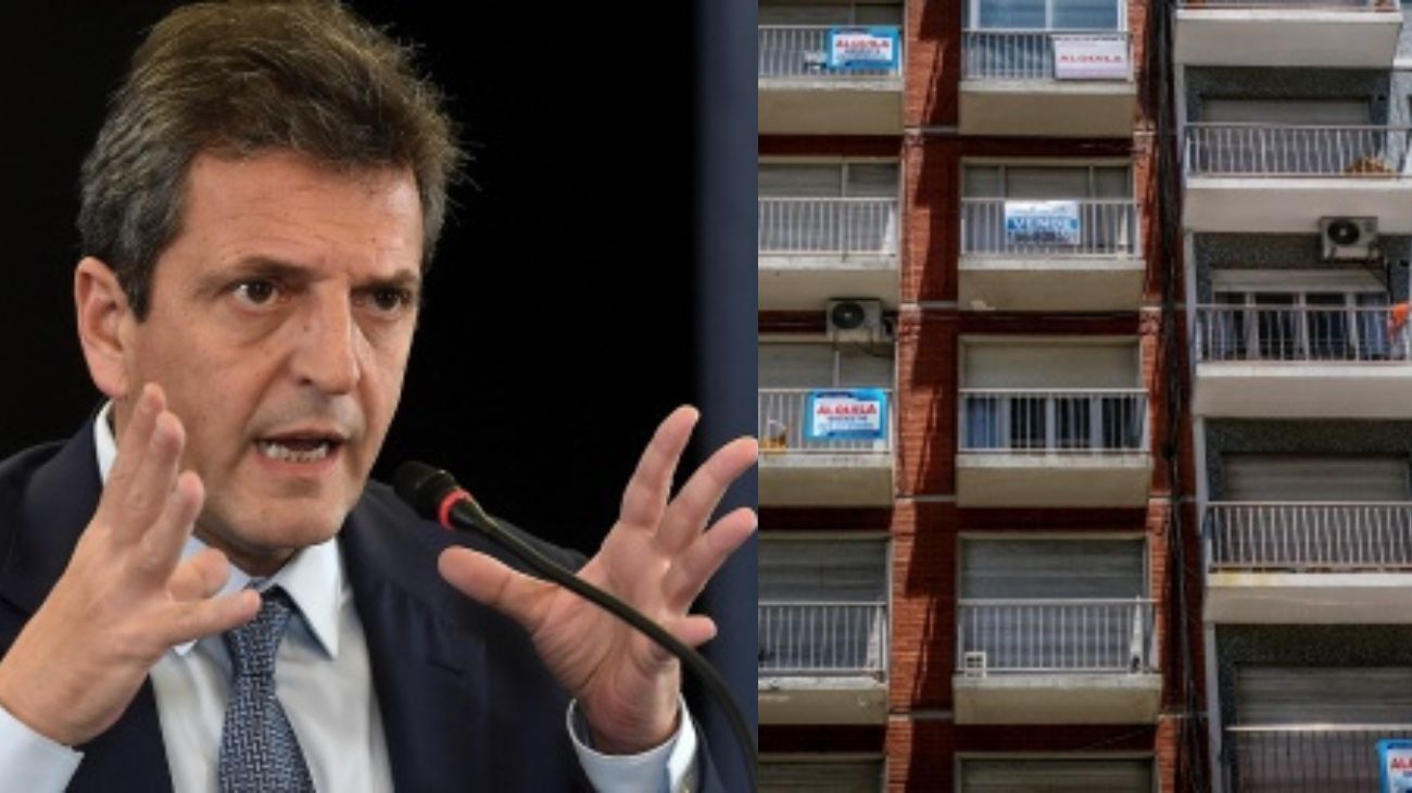 ¿Qué quiere hacer Sergio Massa con la Ley de Alquileres?