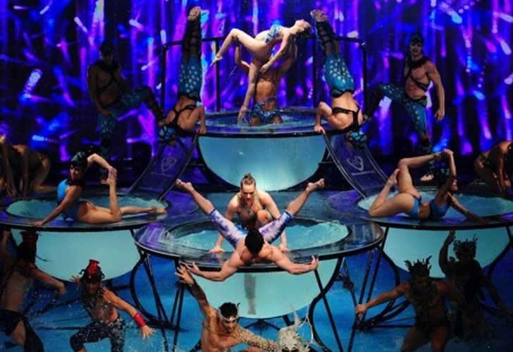 Lo mejor del aquadance en Bailando 2012