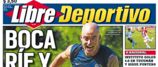 Boca ríe y Silva