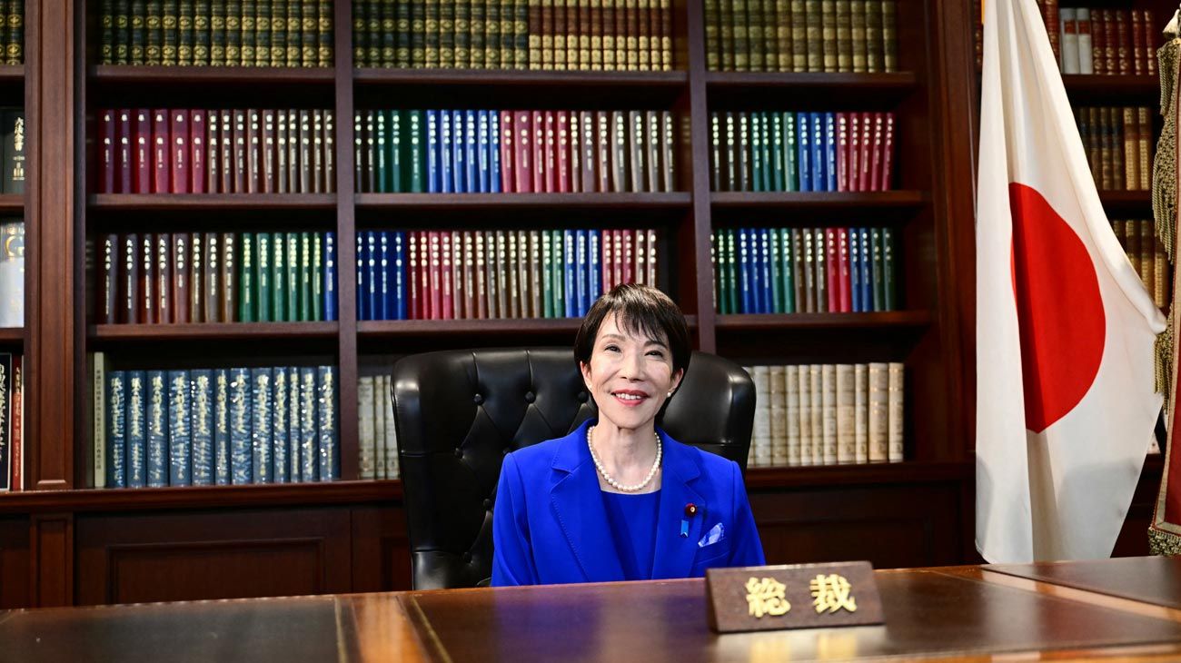 Sanae Takaichi la primera mujer al mando de Japón