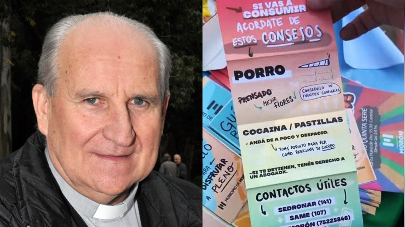La Iglesia cuestionó la campaña de drogas de Morón y pidió que se la saque de circulación
