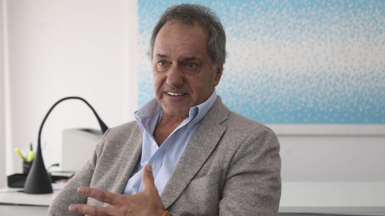 Daniel Scioli sostuvo que "muchos sindicalistas no están de acuerdo" con el paro general de la CGT