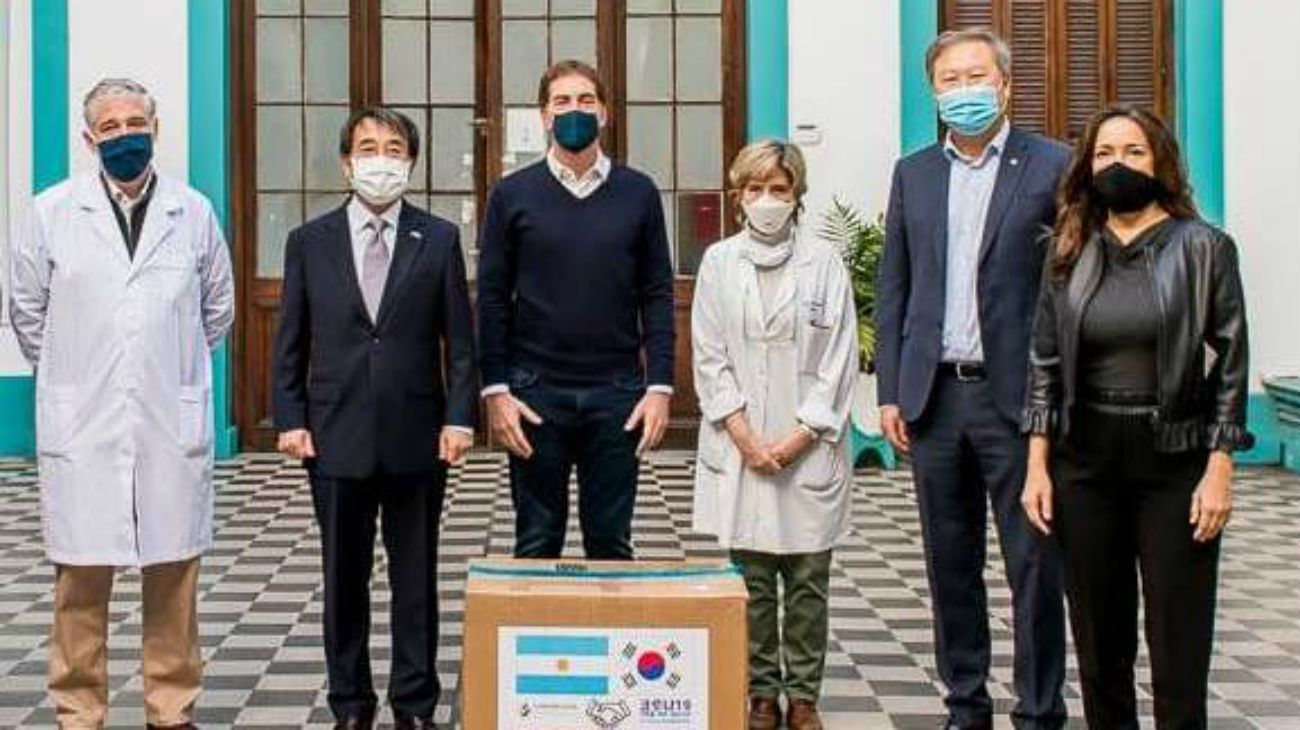 Coronavirus: la comunidad coreana donó 70 mil barbijos a la Ciudad