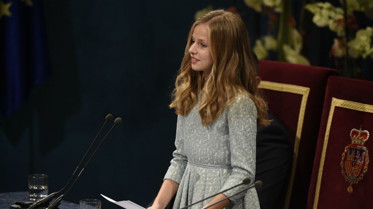 El primer discurso oficial de la infanta Leonor en los Premios Princesa de Asturias