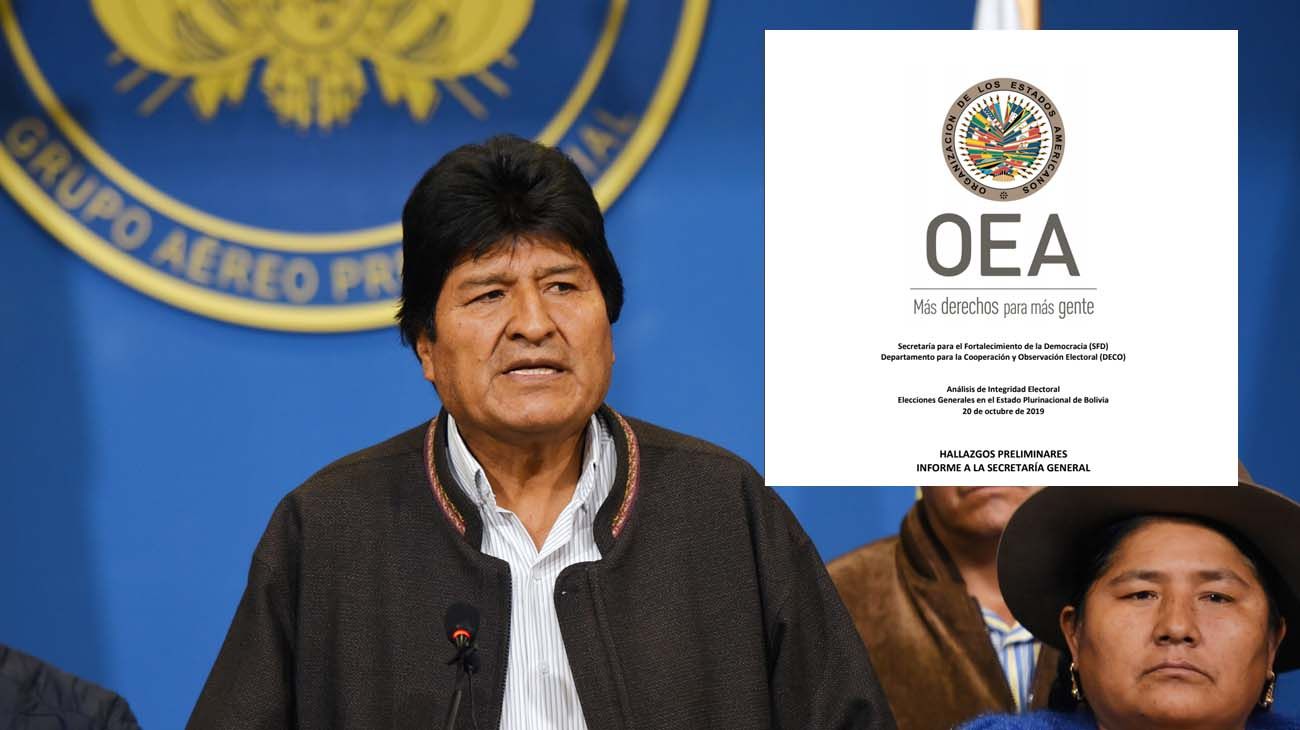 Qué dice el informe de la OEA sobre las cuestionadas elecciones en Bolivia