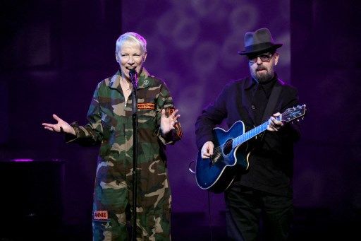Eurythmics volvió a unirse por una noche en un escenario de Nueva York