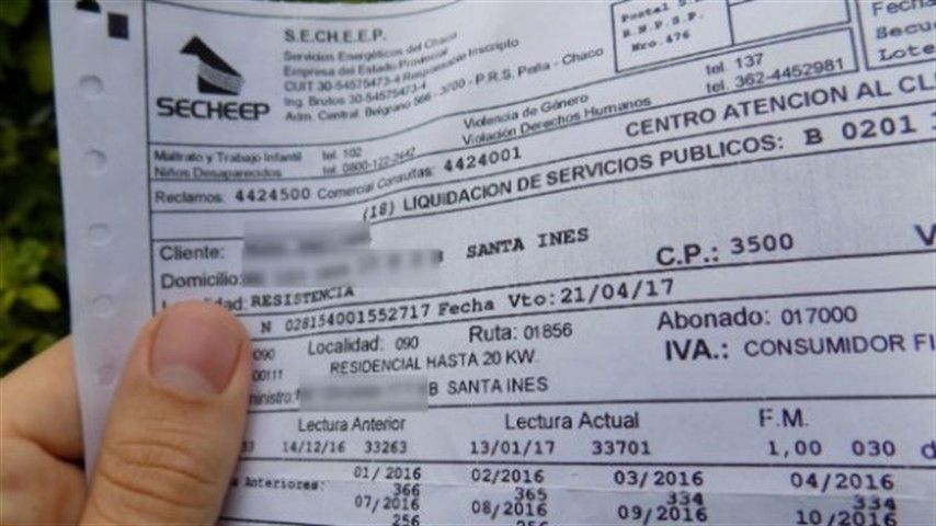 Secheep aplicará un aumento del 2,7% en las facturas de luz por subas nacionales en la energía mayorista