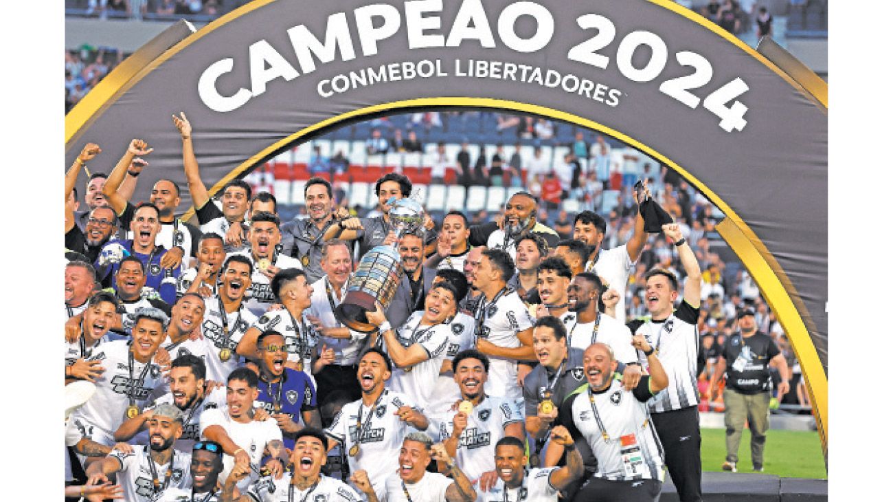 La primera vez de Botafogo fue épica: con uno menos todo el partido, festejó