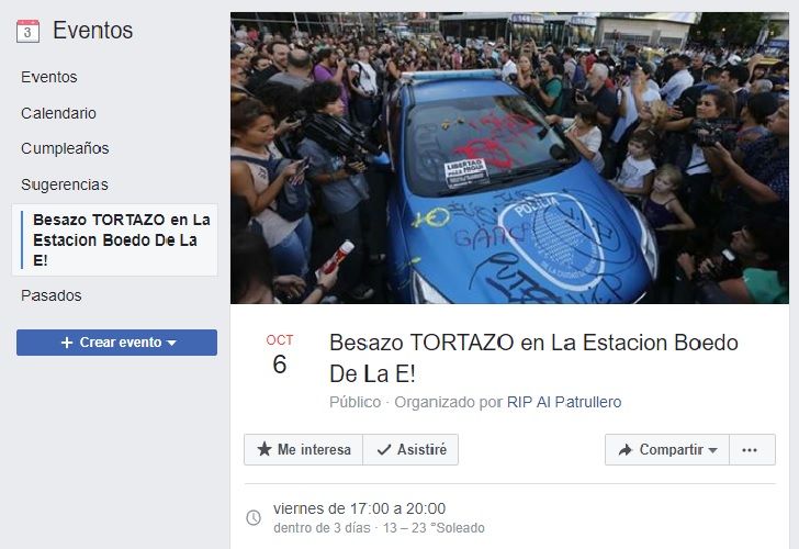 Harán un "besazo" contra la detención de dos lesbianas en el subte