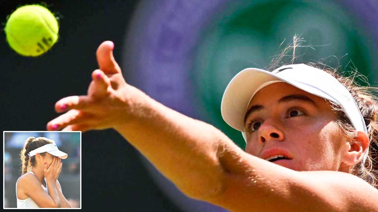 Con Solana Sierra, una tenista argentina llega a octavos de final de Wimbledon tras 21 años