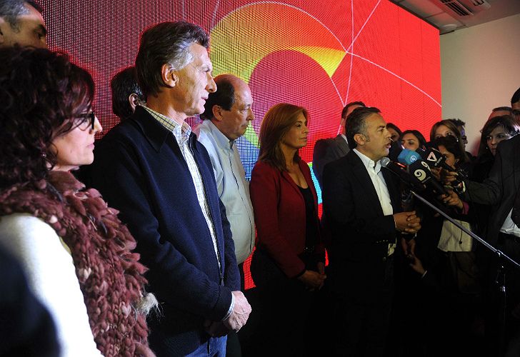 Macri se sumó a los festejos radicales en Mendoza