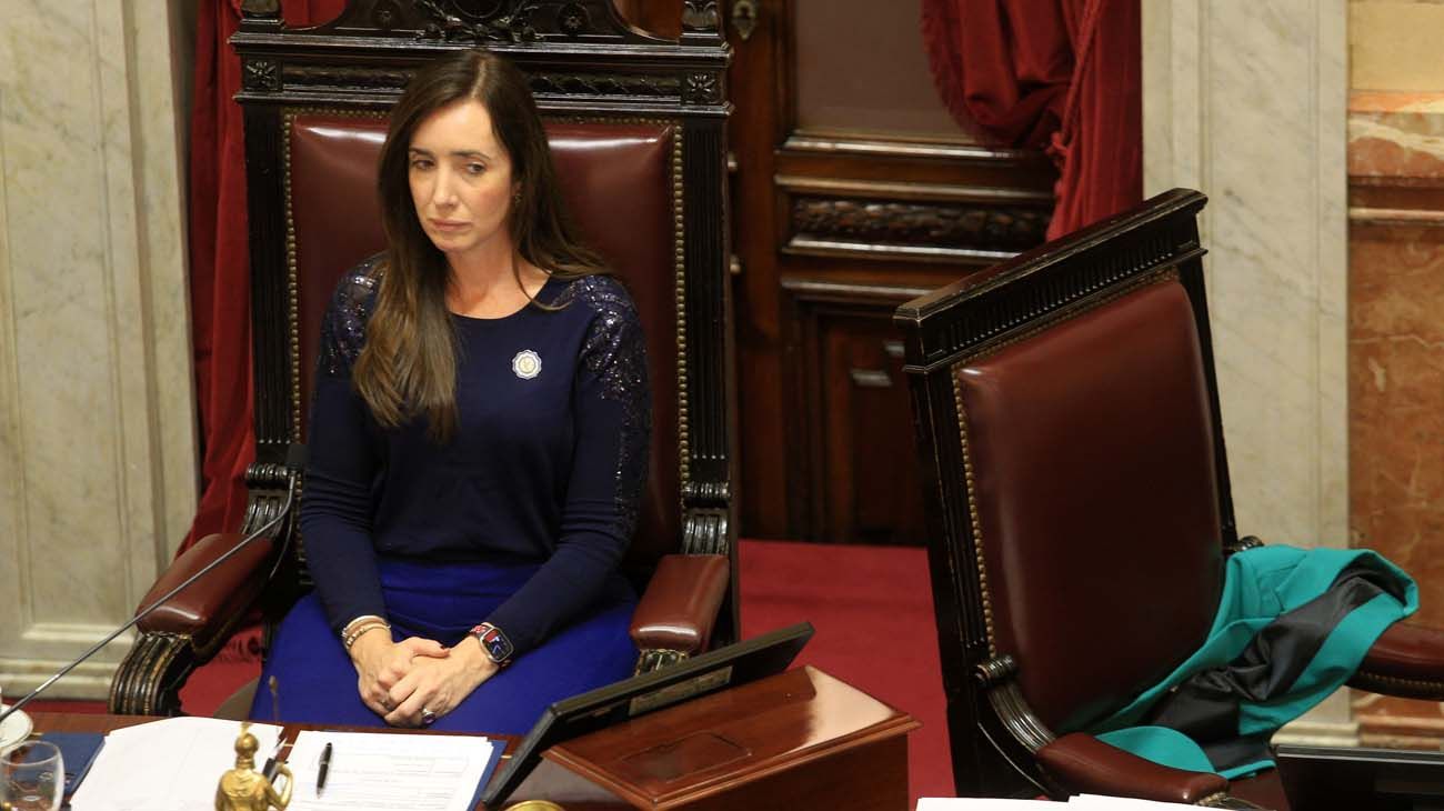 Victoria Villarruel volvió a desafiar a la Rosada y defendió los aumentos a senadores