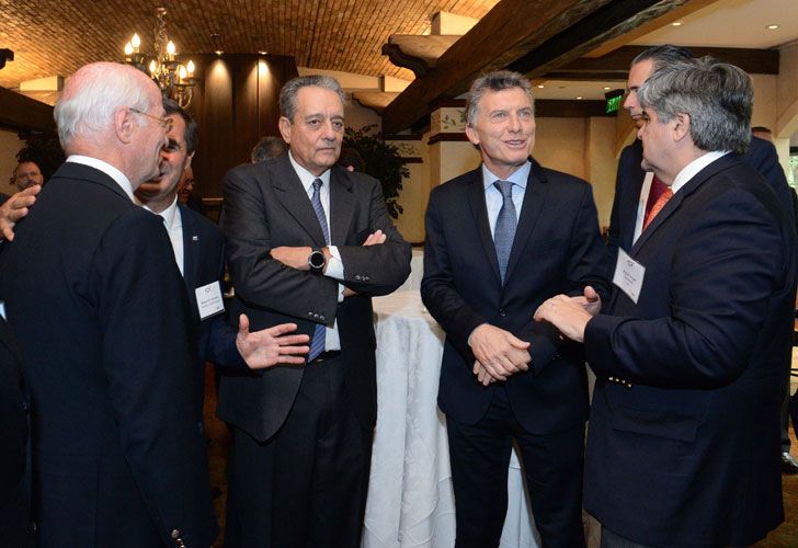 Mauricio Macri visitó la planta de Techint en Houston