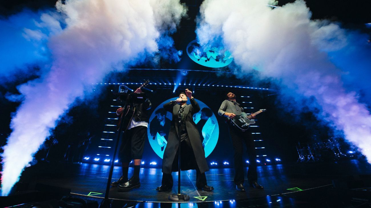 Reik se presentó en el Movistar Arena: un show en su "segunda casa" cargado de romanticismo y conexión con el público