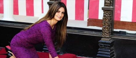 Penélope Cruz ya tiene estrella en Hollywood