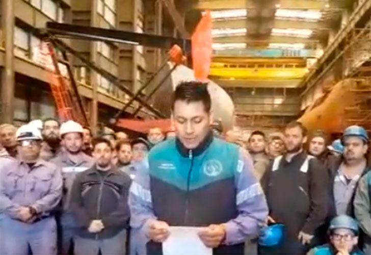 Video | Emotivo mensaje de los trabajadores que repararon el submarino