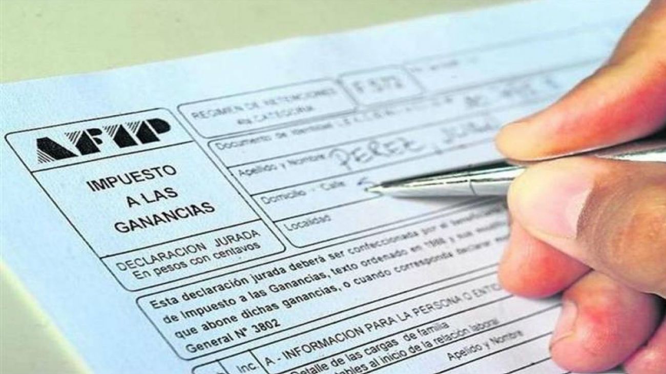 Cómo registrar las deducciones del Impuesto a las Ganancias por Internet