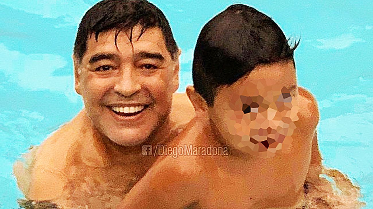 Diego Maradona reconoció y mantiene a tres hijos cubanos