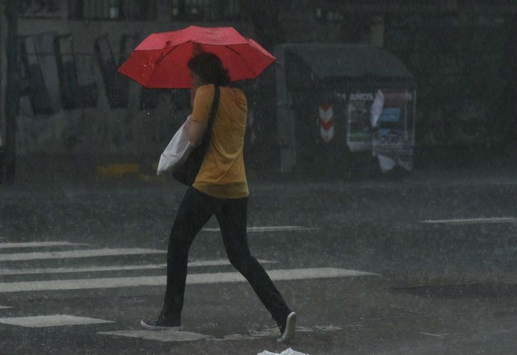 ¿A qué hora llega la lluvia?