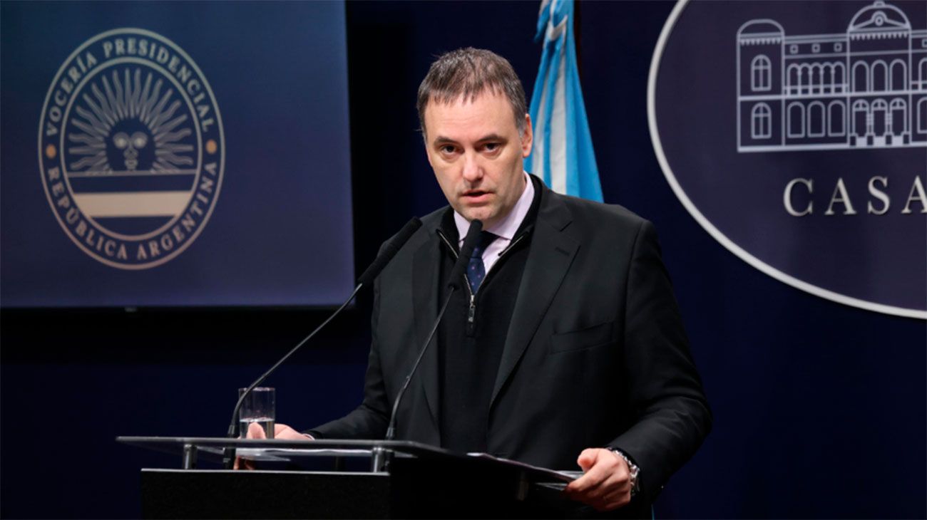 Manuel Adorni dijo que faltó explicar "por qué el sacrificio" y confirmó que se vetará la ley de ATN