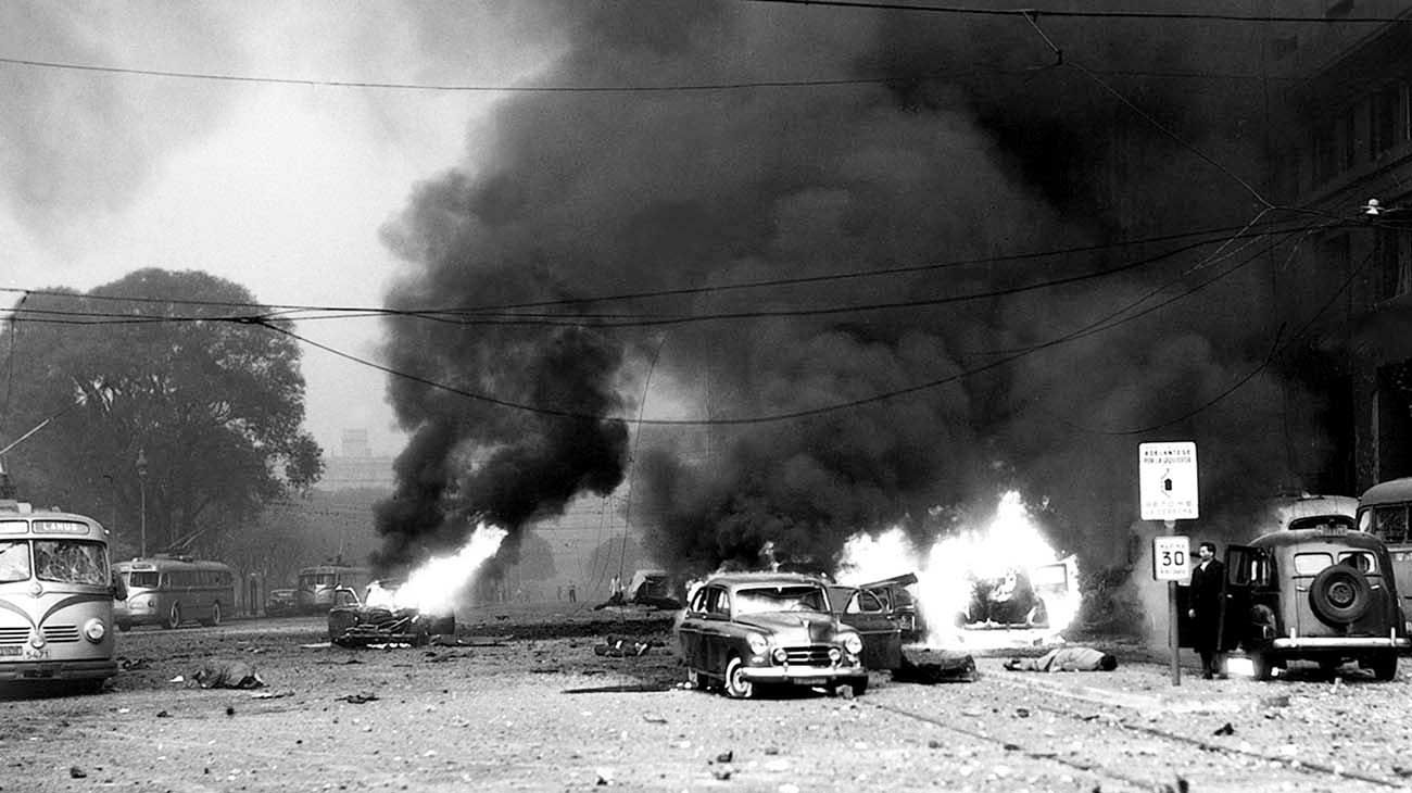 No eran truenos, estaban bombardeando Buenos Aires