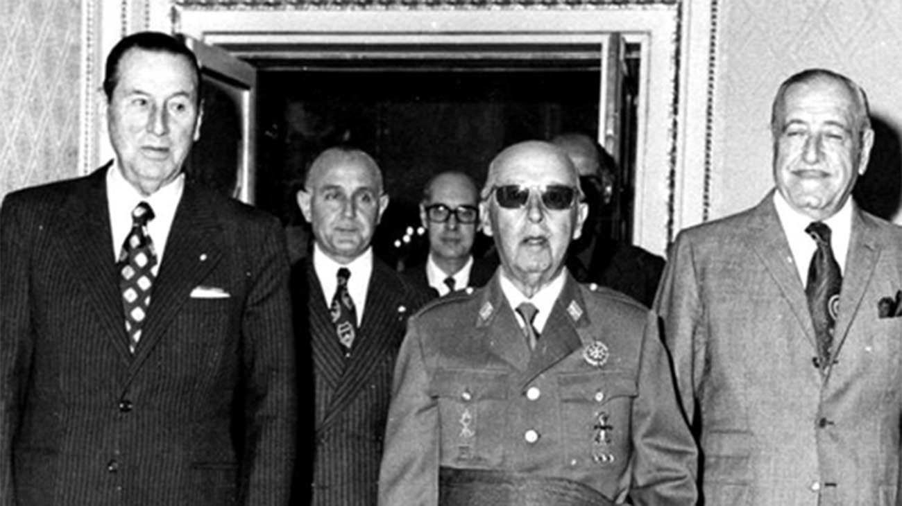 La frustrada mediación de Franco entre Perón y Lanusse