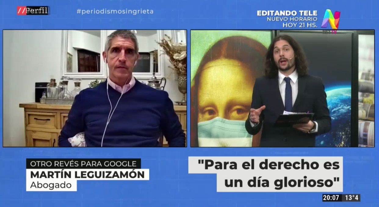 Derrota de Google: el caso de Natalia De Negri y el "derecho al olvido"