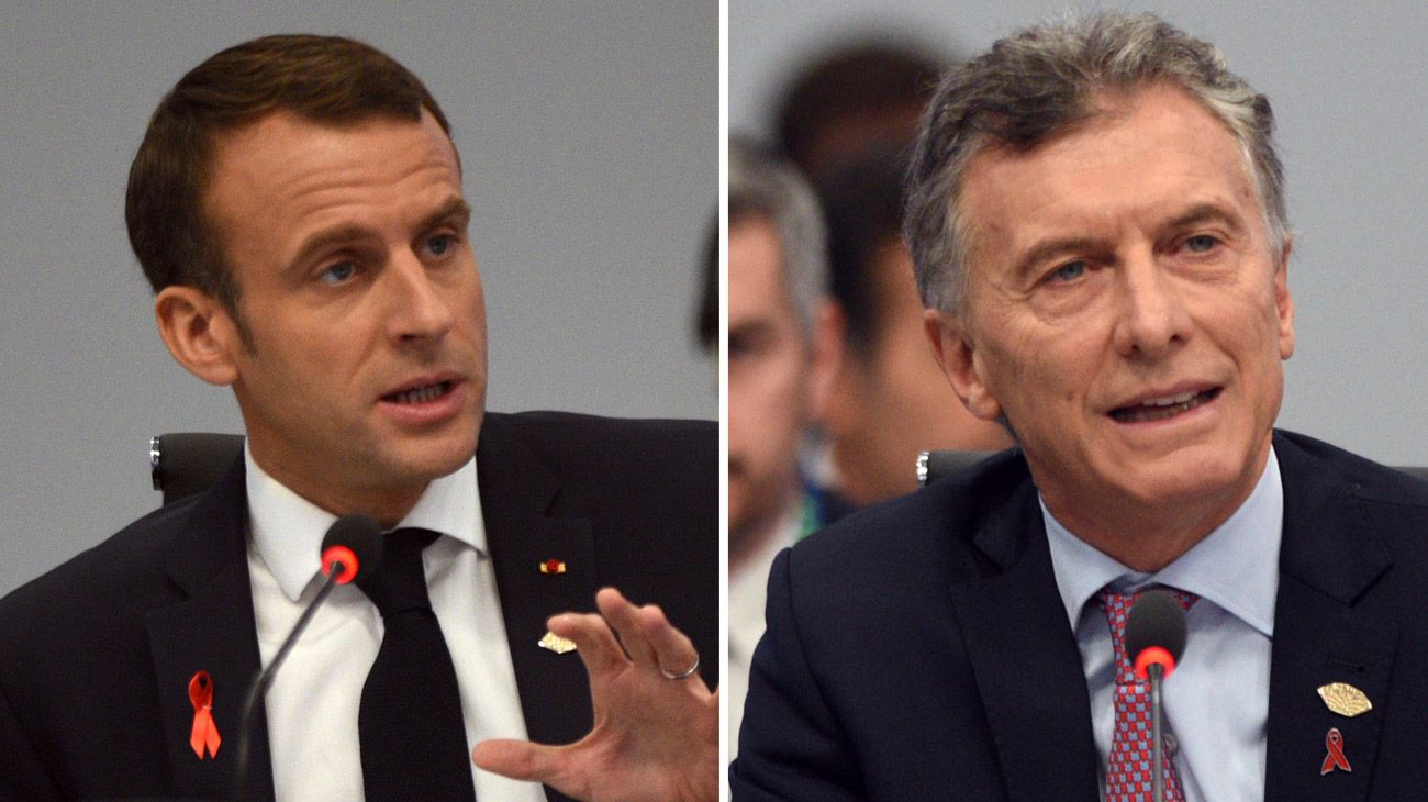 Macri y Macron enfrentan la crisis de su liderazgo