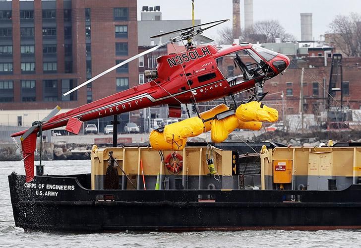 Investigan las causas del accidente del helicóptero que dejó 5 muertos en Nueva York