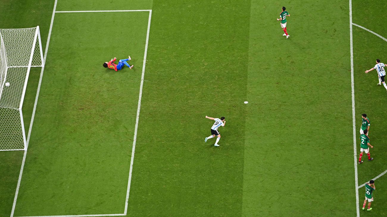 Messi lo hizo otra vez: con un destello abrió el camino del triunfo ante México