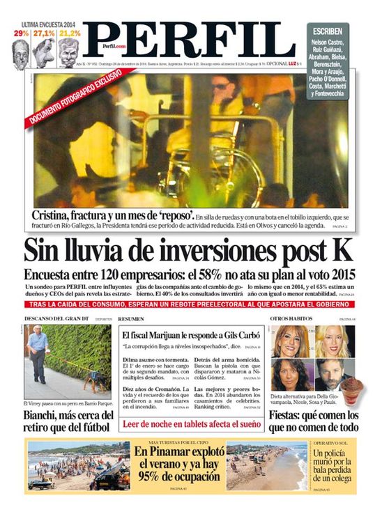 Sin lluvia de inversiones post K