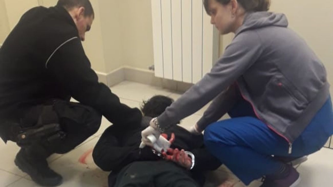 Ushuaia: tuvo un brote psicótico y entró a una clínica a los hachazos