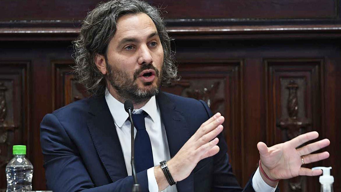 Santiago Cafiero: "La pandemia nos hizo tomar decisiones muy antipáticas"