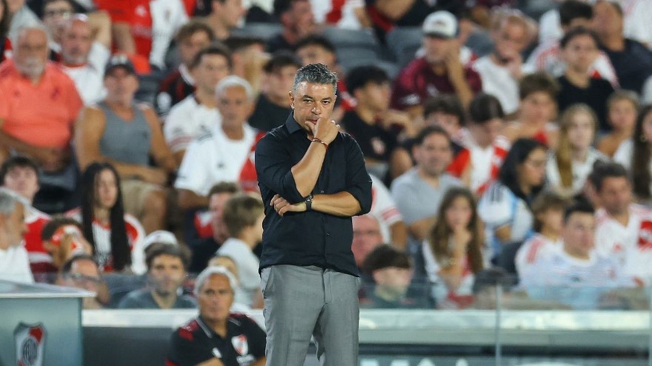 La presión que crece en River choca con el emblema Marcelo Gallardo