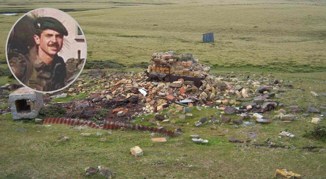 Quién es el héroe argentino de Malvinas que sigue sin tumba en las Islas