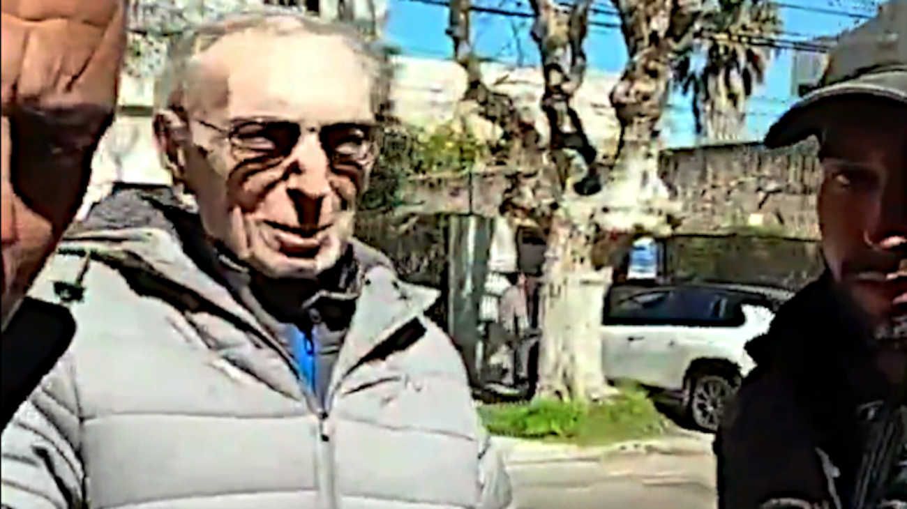 Norberto Milei fue a votar en una camioneta polarizada y con 13 custodios