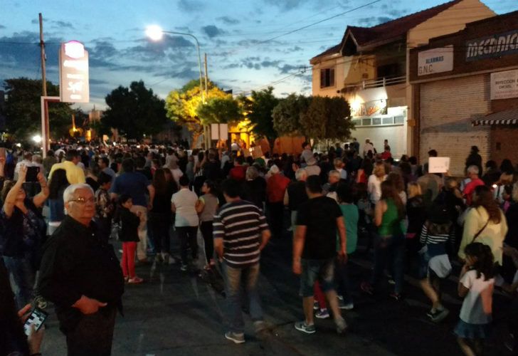 Marcha en La Plata por el crimen de Abril