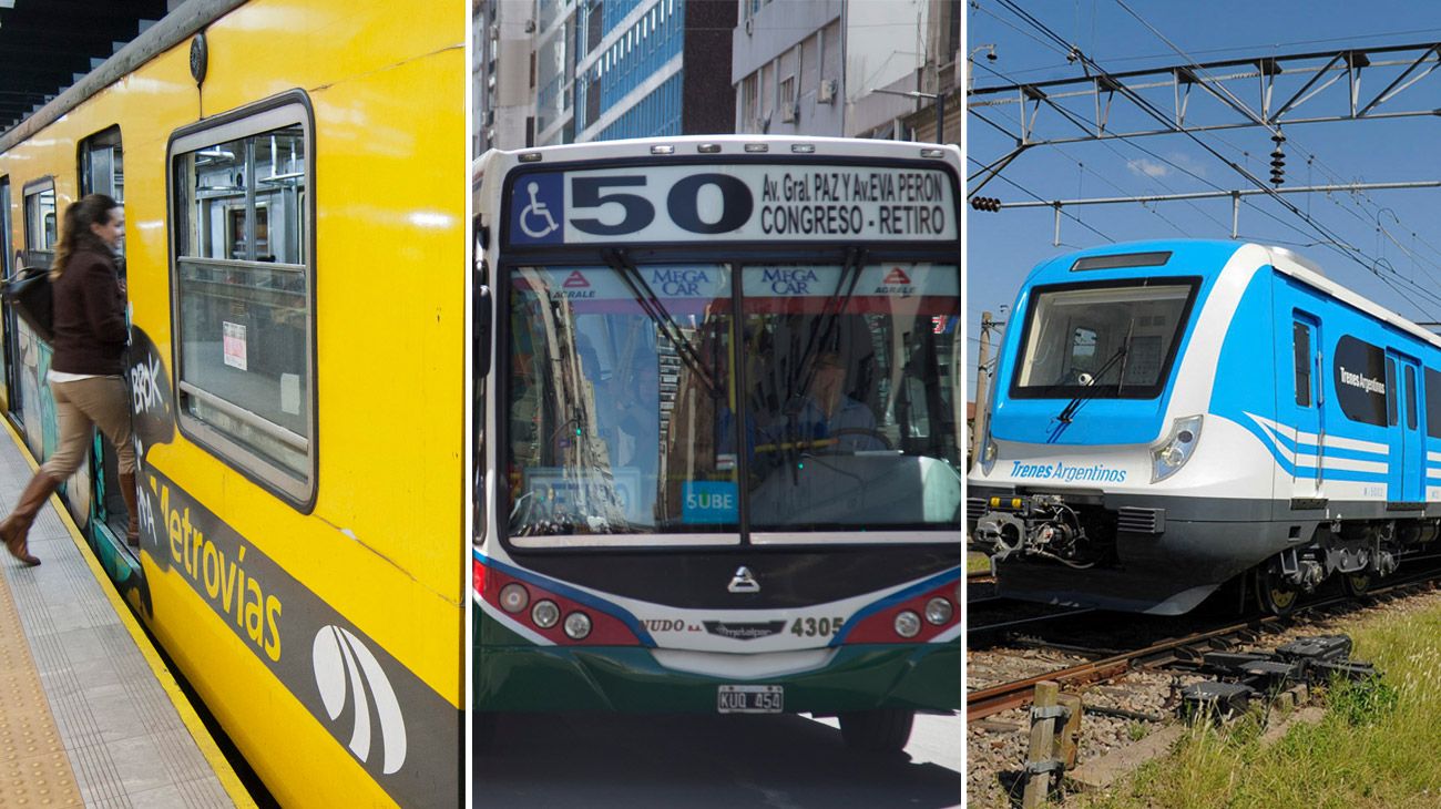 Desde este fin de semana será más caro tomar trenes, colectivos y subtes