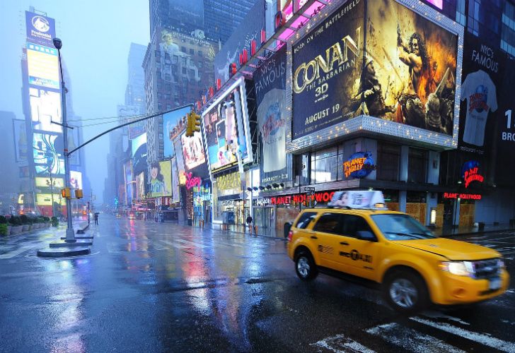 El huracán Irene golpea Nueva York