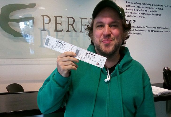 Conocé a los ganadores para ir a ver a Bon Jovi